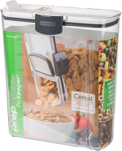 ProKeeper Cereal Keeper, 3-Quart, Airtight Seal, BPA-Free Plastic Storage Container