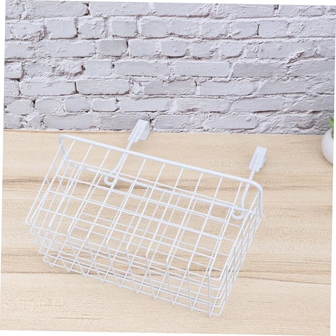 MAGICLULU Hanging Storage Rack over Door Basket Cabinet Storage Basket Closet Organizer Hanging Rack