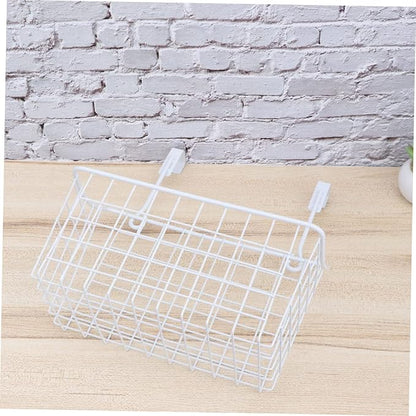 MAGICLULU Hanging Storage Rack over Door Basket Cabinet Storage Basket Closet Organizer Hanging Rack