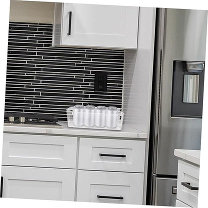 Household Fridge Organizer Drawer-style Beverage Storage Rack for Cans and Bottles Easy Dispenser for Refrigerator Drink Holder