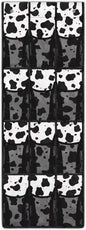 Speckled Door Hanging Shoe Organizer Mesh Fabric Over The Door Shoe Organizer for Closet 12 Pockets Cowhide Pattern Wall Hanging Storage Space Saving Shoe Holder Hanger