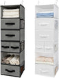 GRANNY SAYS Bundle of 1-Pack Baby Closet Organizer & 1-Pack Hanging Storage Shelves