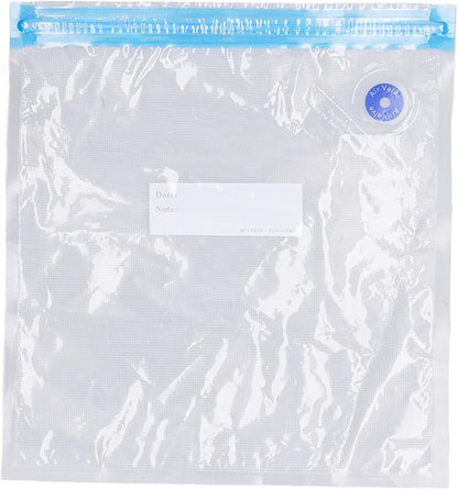 6PCS 26 * 34CM Vacuum Storage Bags Space Saver Sealed Reusable Vacuum Sealed Compressed Space Saver Bags for Food Clothing