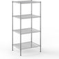 24" Deep x 30" Wide x 64" Height Wire Shelving Kit | 4-Tier | NSF Commercial Storage Rack Unit