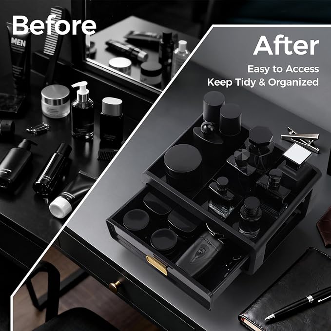 Cologne Organizer,Bathroom Organizer Countertop,Dresser Organizers,Perfume Tray,Under Sink Organizer,Cologne Stand,Perfume Holder,Colognes Stand for Men,Mens Organizers,Gifts for Men