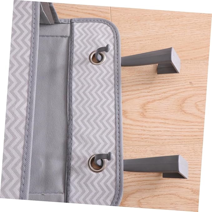 PRETYZOOM Over Door Pantry Organizer 4-Layer Hanging Closet Organizer Wall Hanging Bag Easy to Install