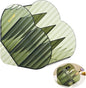 DASITON Large Capacity Makeup Brush Holder Organizer,4 Slot Love Makeup Brushes Cup,Heart shaped Makeup Organizer,for Vanity,Bathroom,Desk Storage Container,Cosmetic Display cases(Clear Green)