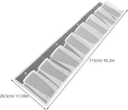 PRETYZOOM Hanging Shoe Rack for Bedside over Door Organizer Mesh Storage Bag Rv Storage Breathable Space-saving Easy Access