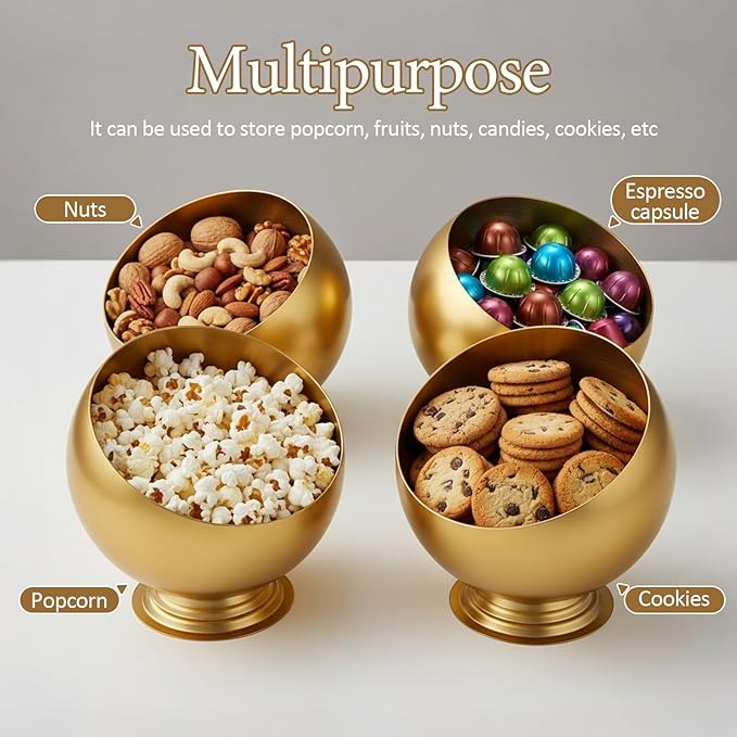 Coffee Pod Holder-Coffee Pod Storage-K Cup Holder-Espresso Pod Holder-Coffee Pod Organizer,Large Capacity Countertop Organizer for Kitchen Counter & Office Desktop (Gold)