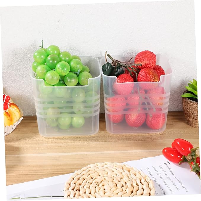 SOLUSTRE 2 Pcs Fridge Can Dispenser Rack Soda Can Organizer for Refrigerator Space-saving Storage Boxes Easy to Use