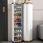 360-degree Rotating Shoe Cabinet, Shoe Rack For Entryway Shoe Storage Cabinet, Free Standing Metal Revolving Stand, Vertical Shoe Rack For Small Spaces Storage Simple And Modern ( Size : 32*120cm/12.6