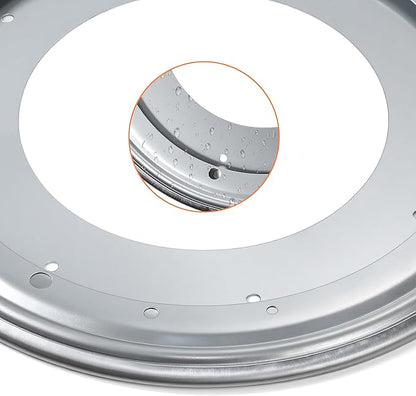 8-Inch Heavy Duty Lazy Susan Bearing, 400LB Capacity Zinc Plated Turntable Hardware, for Smooth Rotation in Kitchen Cabinet, DIY Projects, Serving Tray Base (1-Pc)