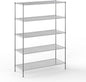 24" Deep x 60" Wide x 86" Height Wire Shelving Kit | 5-Tier | NSF Commercial Storage Rack Unit