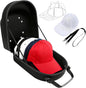 Hat Carrier & Washer Combo – Hard Travel Hat Case for 6 Baseball Caps, Adjustable Shoulder Strap & Handle, Durable Hat Organizer for Men，Women – Perfect Hat Carrier for Travel, Home，Outdoor