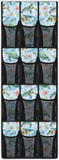 Sea Turtle Over The Door Organizer,Hanging Baskets with 12 Mesh Large Pockets,Door Back Shoe Organizers with 12 Mesh Pockets Baby Organizer Storage,Quick Dry Organizer Hanging