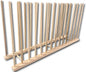 Handmade in USA - Art Storage Rack - Several Sizes Available- Art Canvas Storage (46.5" x 8" With 18" Tall Dowels)