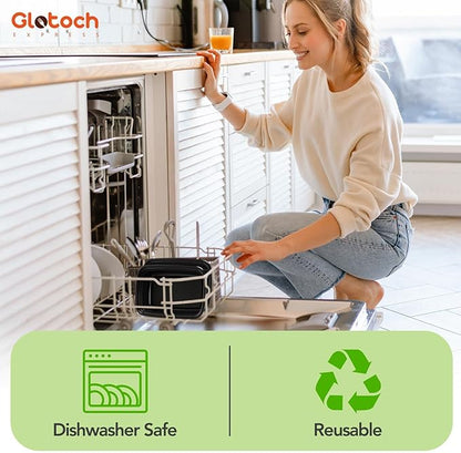 Glotoch 24oz [1 Pallet-8350 Pack] Meal Prep Containers Reusable with Lids, Food Storage Containers Microwave,Freezer,Dishwasher Safe, Leakproof & BPA Free Durable Plastic Bento Box To Go Take Out