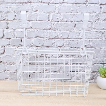 Garneck Cabinet Storage Basket over Door Basket Hanging Storage Rack for Kitchen Bathroom Office