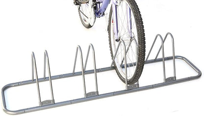 Sparehand 4 Bike Parking and Organization Solution - Freestanding Bike Stand for Parking Storage - Outdoor and Indoor Bike Rack