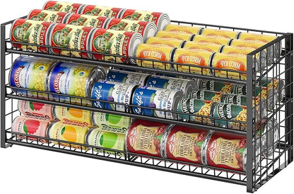 5 Tier Can Rack for Pantry Organizer and Storage Shelf