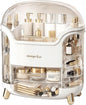 Omeily Large Makeup Organizer Countertop Vanity Organizer Cosmetic Organizer Makeup Storage Box Bathroom Counter Organizer Perfume Skincare Organizers Gift Women Girls Clear Design Easy Visibility