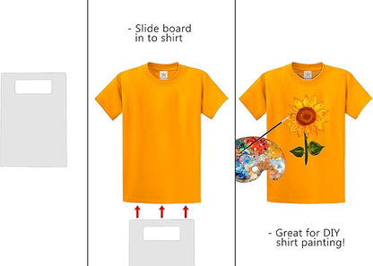 Shirt Folding Board 9.5" x 14" Acrylic Laundry Organizer for Clothing Stores Sporting Goods Stores Neatness Seekers Efficient Innovative Portable Sturdy Use at Home Clear by Marketing Holders