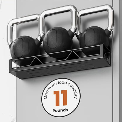 Mystozer 16.9 Inch Wide Large Capacity Magnetic Spice Rack for Refrigerator,6 Pack Metal Fridge Shelf Spice Rack Organizer Refrigerator Organizer Kitchen Spice Organizer Spice Storage(Black)