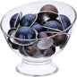 ELLDOO Coffee Pod Holder, Plastic Coffee Capsule Storage for K Cup Nespresso Vertuo Keurig, Creamer Organizer Candy Dish Fruit Jar Container Salad Bowl for Countertop, Kitchen, Breakroom