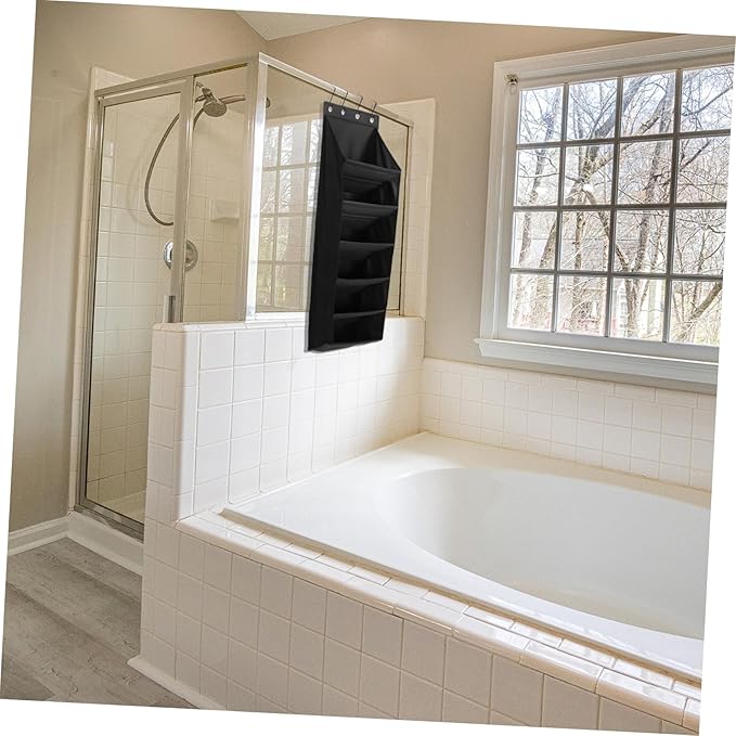 PRETYZOOM Multi Function Over Door Shoe Organizer Multi Hanging Bag for Shoes Hats and Accessories Storage for Bedroom Bathroom Office and More