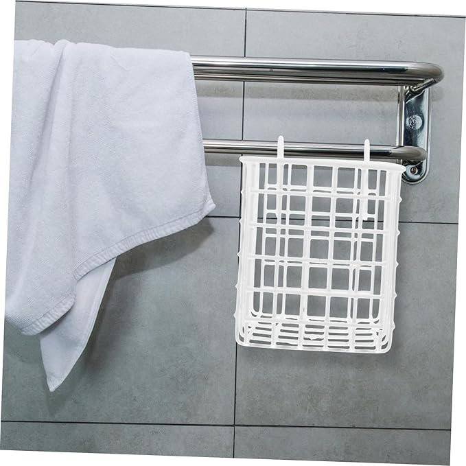 Cabilock Iron Wire Hanging Basket Storage Rack for Kitchen Organization Under Sink Door Organizer Over Cabinet Basket Space Saving for Utensils Toiletries Design