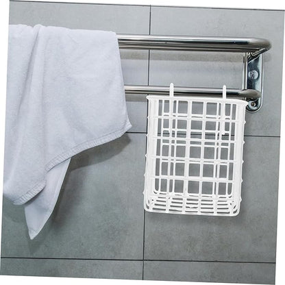 Cabilock Iron Wire Hanging Basket Storage Rack for Kitchen Organization Under Sink Door Organizer Over Cabinet Basket Space Saving for Utensils Toiletries Design