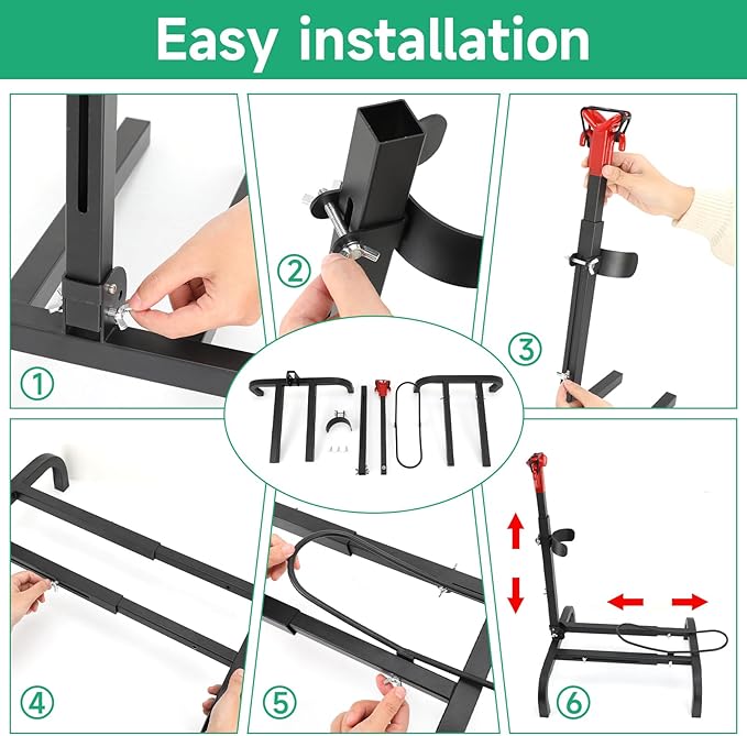 Vertical Bike Stand,Freestanding Space-Saving Bike Rack with Adjustable Height,The Original Vertical Bicycle Floor Stand for Garage Storage, Indoor and Outdoor-Safe & Secure Bike Storage Rack