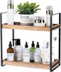 Giftacity Bathroom Counter Organizer and Storage - Kitchen Countertop Organizer for Bathroom Sink and Coffee Bar, 2-Tier Vanity Counter Tray Shelf for Restroom Decor