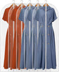 60" Dress Bags for Gowns, 5 Packs All Clear Garment Bags for Hanging Clothes, Plastic Waterproof Dress Cover with Zipper for Dresses, Coats, Uniforms (Set of 5)