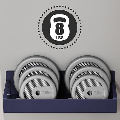 Vetacsion 4 Pack Moveable Fridge Magnetic Spice Racks,Metal Purple
