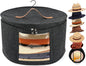 Kakalote Hat Box,Hat Storage Box,Stackable Round Brim Hats Organizer Bag Container,Large Capacity Storage Box for Stuffed Animal Toy Storage,FoldableTravel Cap Boxes