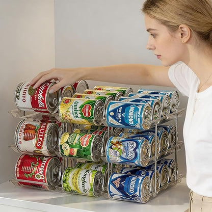 Sturdy Stacking Can Organizers Systems with Portable Size Optimizes Kitchen Storage Kitchen Storage Rack