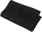 IMIKEYA Hanging Shoe Organizer over The Door 24 Pockets Black Mesh Storage Bag Space-saving Shoe Rack for Closet Bedroom Dorm Room