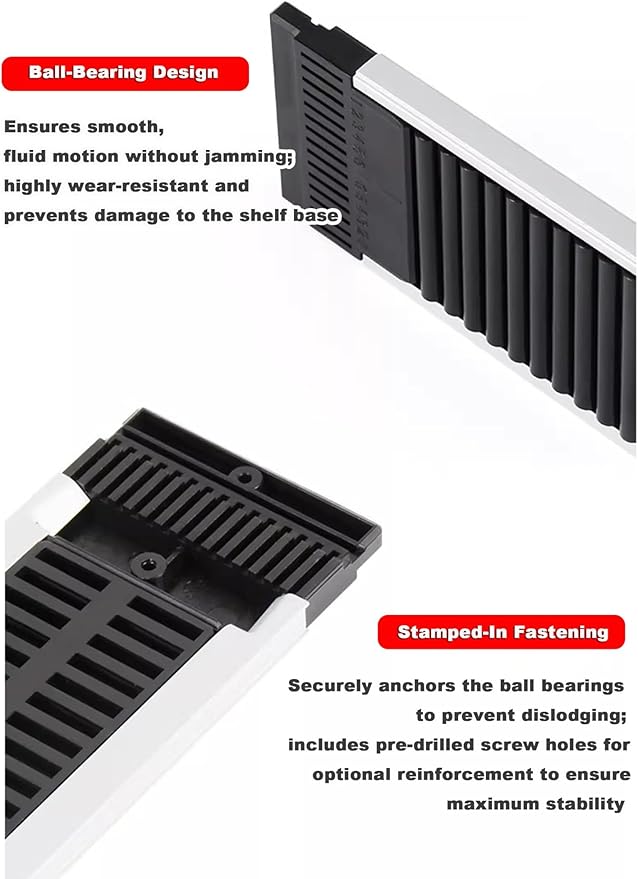 Drink Organizer Automatic Can Dispenser Self Pushing Fridge Drinks Organiser Holder Rack for Fridge Kitchen Cupboard(60 x 43 cm)