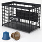 Coffee Pod Holder Basket Magnetic Coffee Pods Holder High-Capacity k Cup Holder Coffee Station Organizer,Coffee Bar Accessories.Suitable For Kitchen And Office Countertop