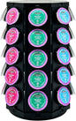 K Cup Coffee Pod Holder Storage Carousel Organizer Stand Compatible with 40 K-Cup Pods(Black-001)