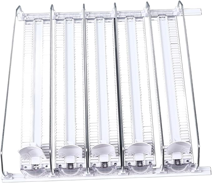 38cm Fridge Drink Dispenser Adjustable Refrigerator Self Pushing Soda Can Dispenser for Beer Can (5PCS)