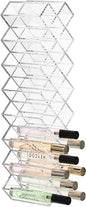 ELLDOO Rollerball Perfume Organizer, 23 Spaces Clear Acrylic Perfume Storage Holder Beauty Scent Holder, Stackable Makeup Lipgloss Lipstick Display Case Lip Gloss Storage Stand (8-Tier)
