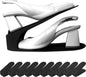 One-Piece Shoe Slot Organizer 10 Pack, Space-Saving Stackers for Closet, Entryway & Shoe Rack | No Assembly Needed