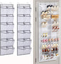 MISSLO Over The Door Shoe Organizer Bundle 30 Pairs Over the Door Shoe Organizer