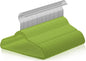 Casafield 50 Velvet Kid's Hangers - 14" Size for Children's Clothes - Lime Green