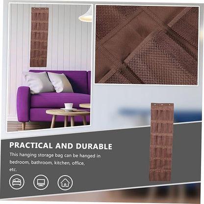 Shoe Hanging Bag Practical Over-door Organizer for Shoes Accessories Sundries Easy to Install Mesh Storage for Home Bedroom Entryway