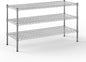 18" Deep x 48" Wide x 27" Height Wire Shelving Kit | 3-Tier | NSF Commercial Storage Rack Unit