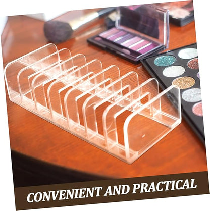 Gatuida Eyeshadow Organizer Divided Lipstick Holder 12 Compartment Makeup Storage Container for Vanity Cosmetic Display Case for Makeup Lovers