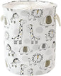 Kids Laundry Basket Extra Large Baby Hamper for Nursery, 58L Kids Baskets for Nursery Stuffed Animal Storage Basket, Canvas Clothes Hamper Toy Basket for Boys Foldable Laundry Hampers (Giraffe)